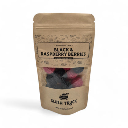 Black & Raspberry Berries Sweet Pouch