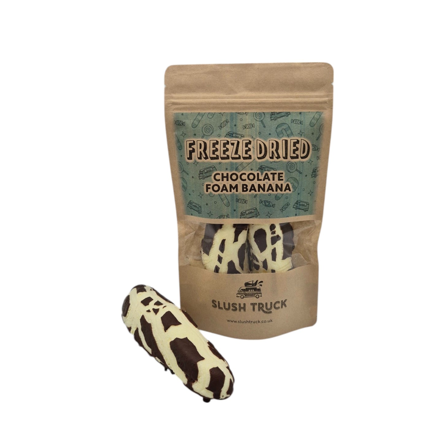 Freeze Dried Chocolate Foam Banana