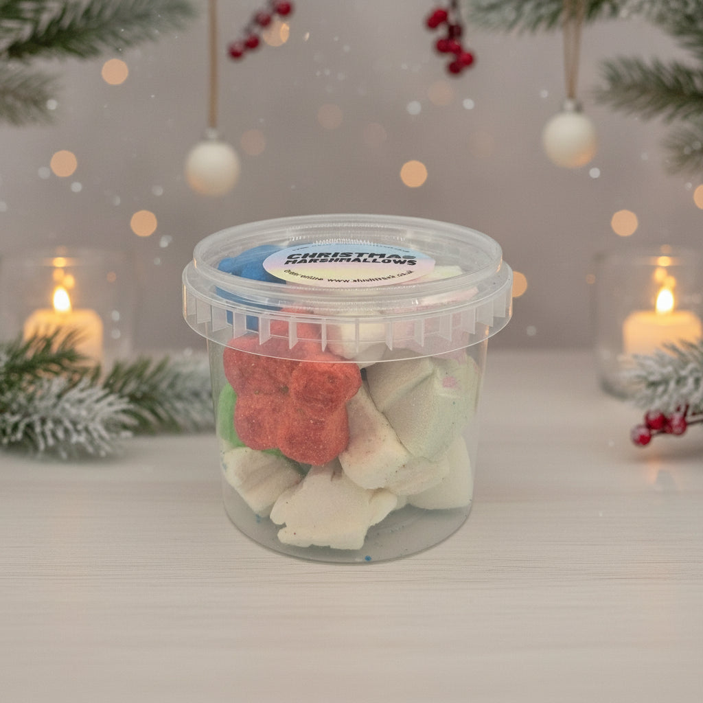 Christmas Marshmallows Pot