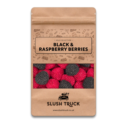 Black & Raspberry Berries Sweet Pouch